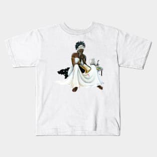 Praying Woman Kids T-Shirt